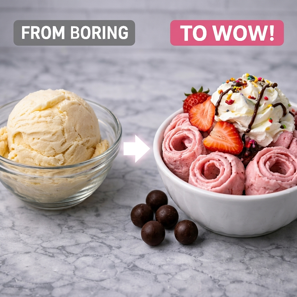 Rolled Ice Cream Maker