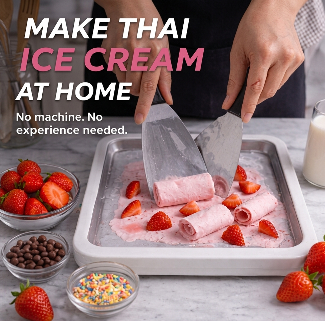Rolled Ice Cream Maker
