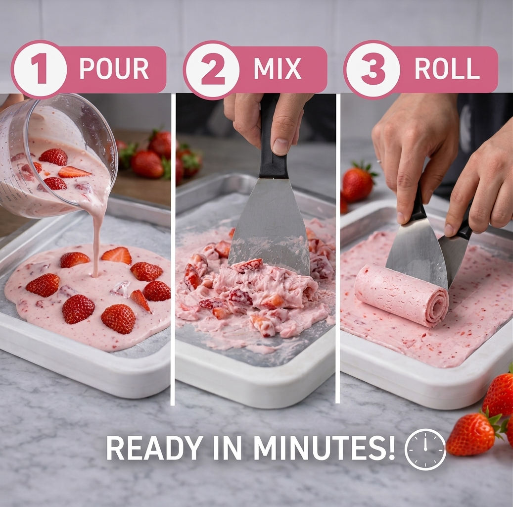 Rolled Ice Cream Maker