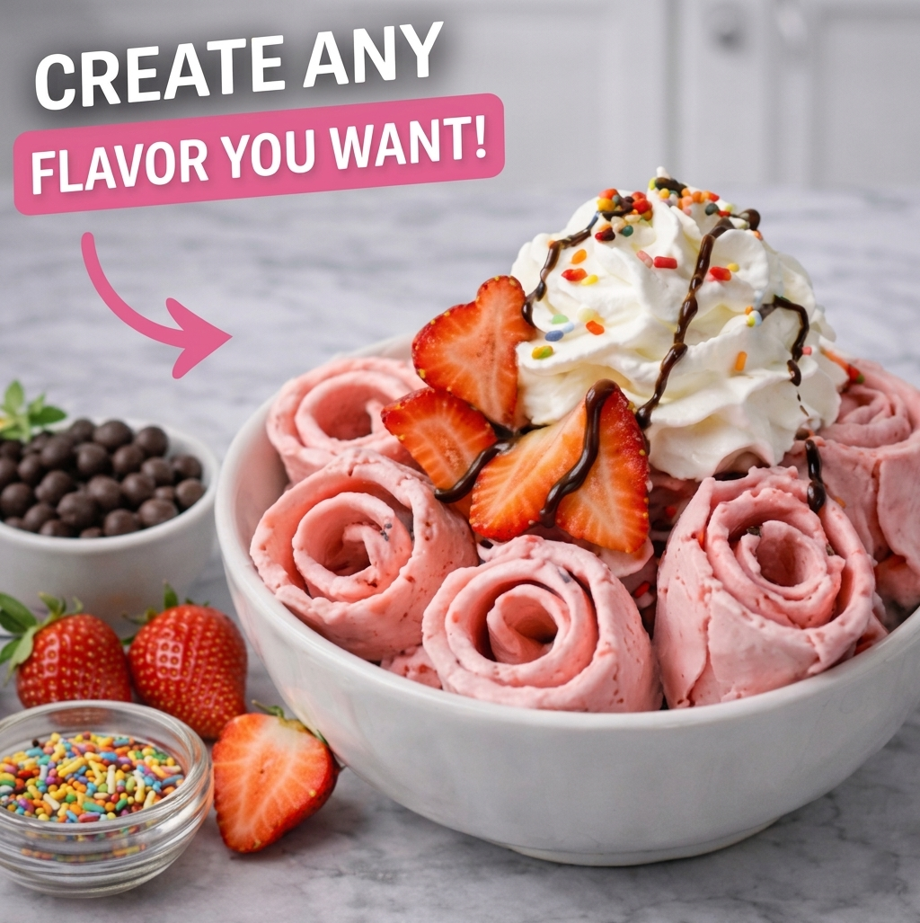 Rolled Ice Cream Maker